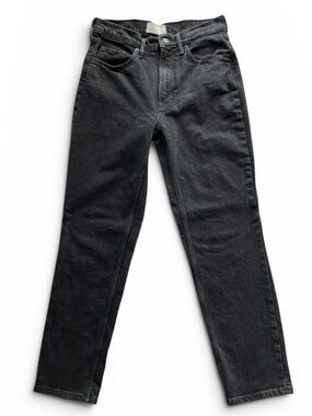 EVERLANE Black Original Cheeky Jeans. Size 28. Organic Cotton with stretch